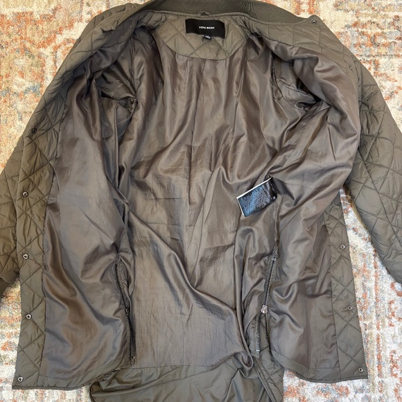 Vera Moda light weight relaxed fit quilted fall/spring jacket size M - Picture 2 of 4